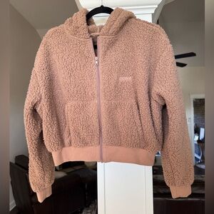 Skims teddy cropped jacket- NWOT
